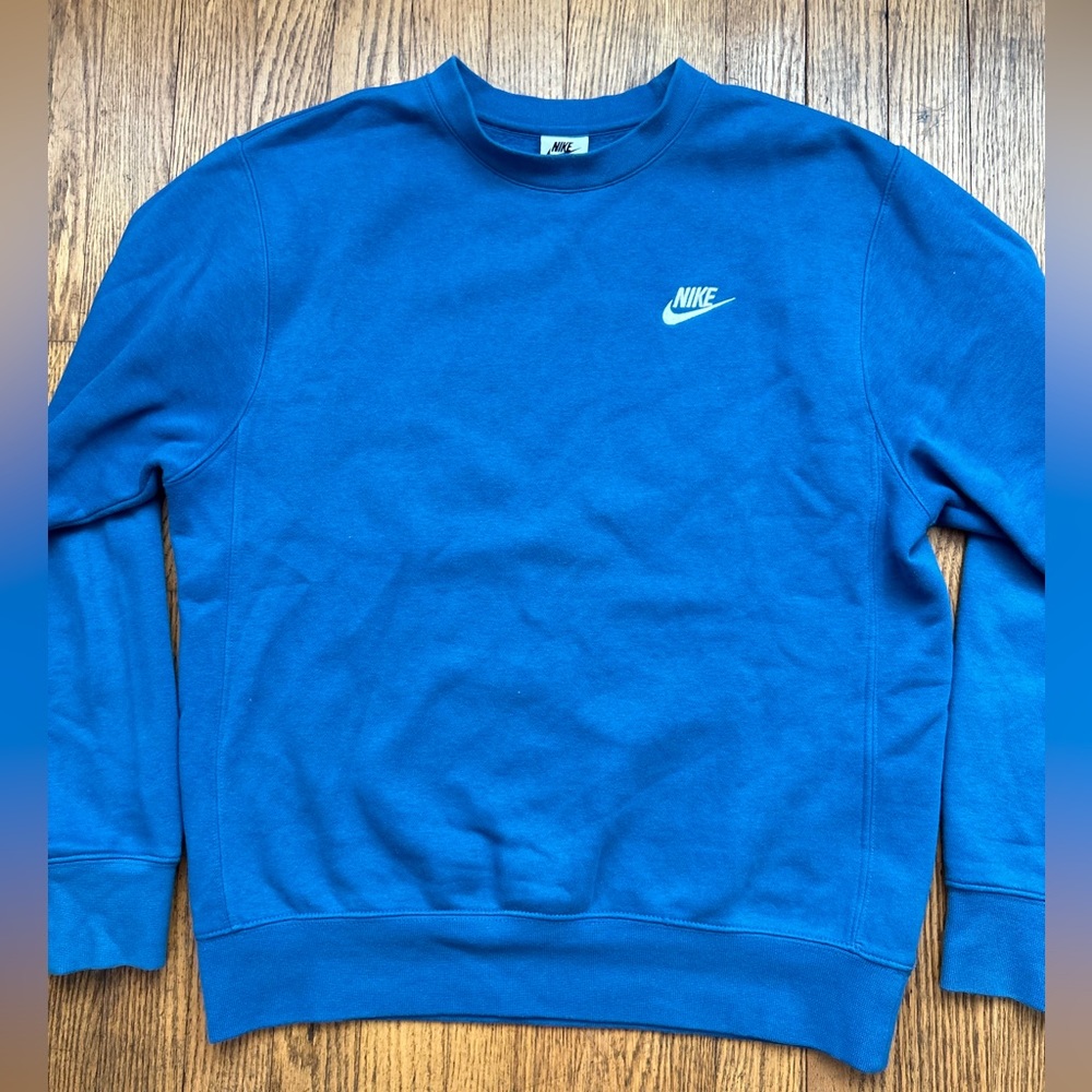 Blue Nike Crewneck